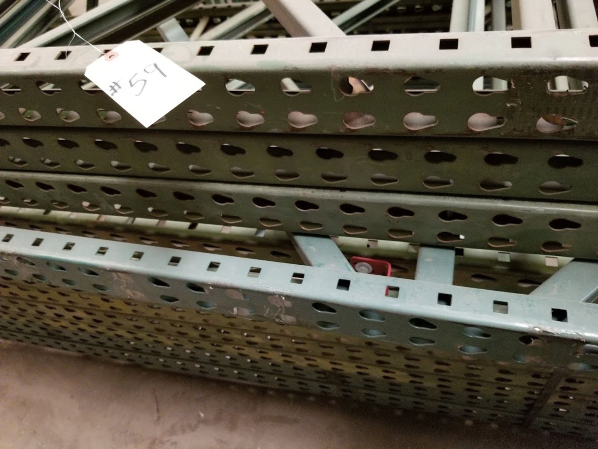 Pallet Racking Uprights (144" x 42") Qty 10