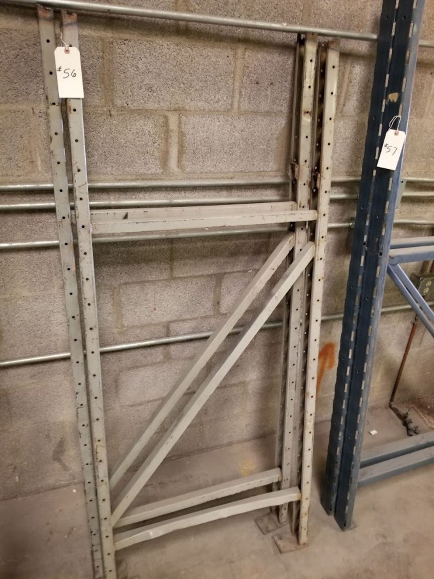 Pallet Racking Uprights (75" x 32") Qty 2