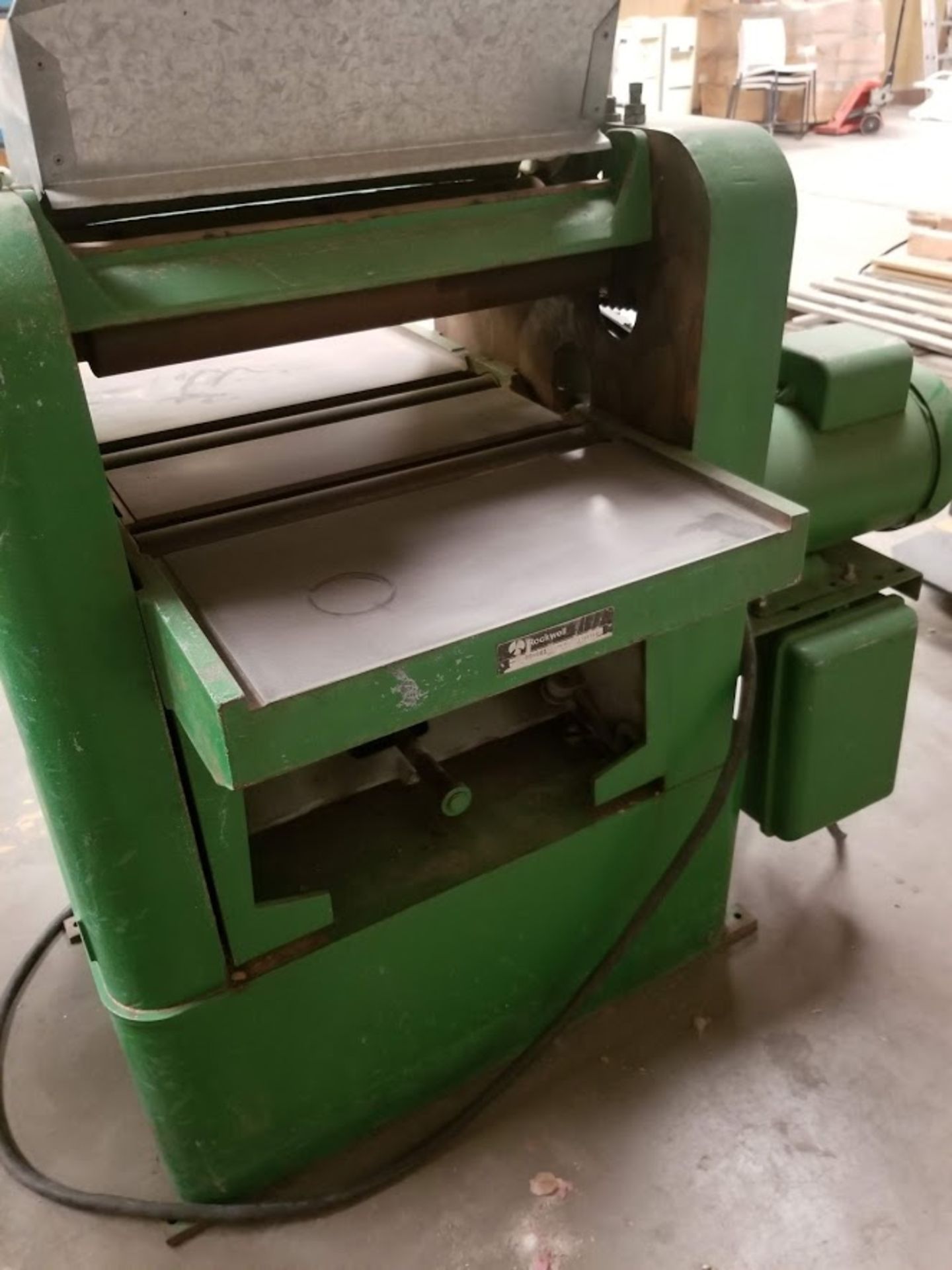 Rockwell 18" Wood Planer Model #:22-201 5HP 230V 1PH - Image 3 of 5