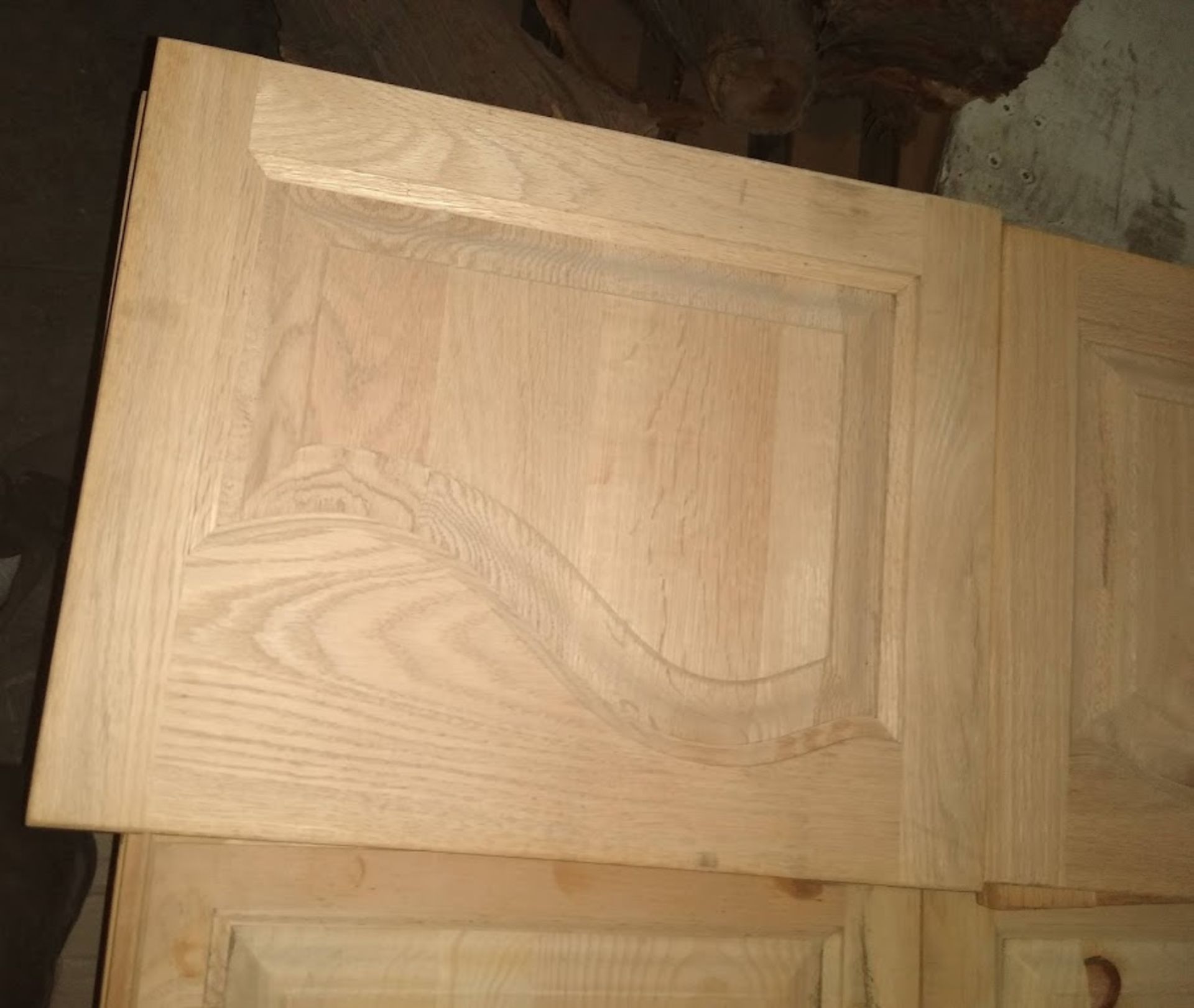 Pallet of: Cabinet Doors (Red Oak & Knotty Pine) - Image 3 of 4