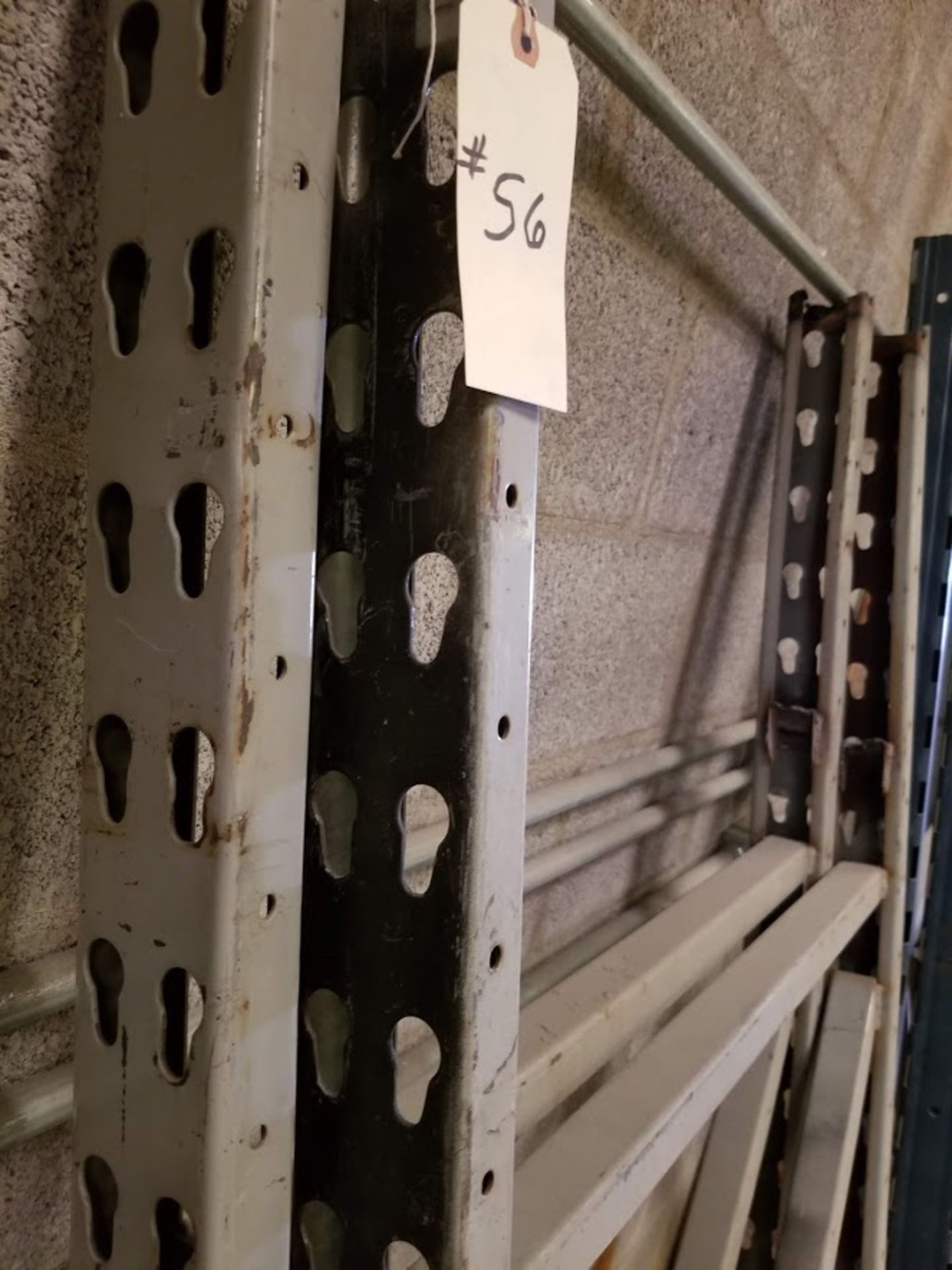 Pallet Racking Uprights (75" x 32") Qty 2 - Image 2 of 2