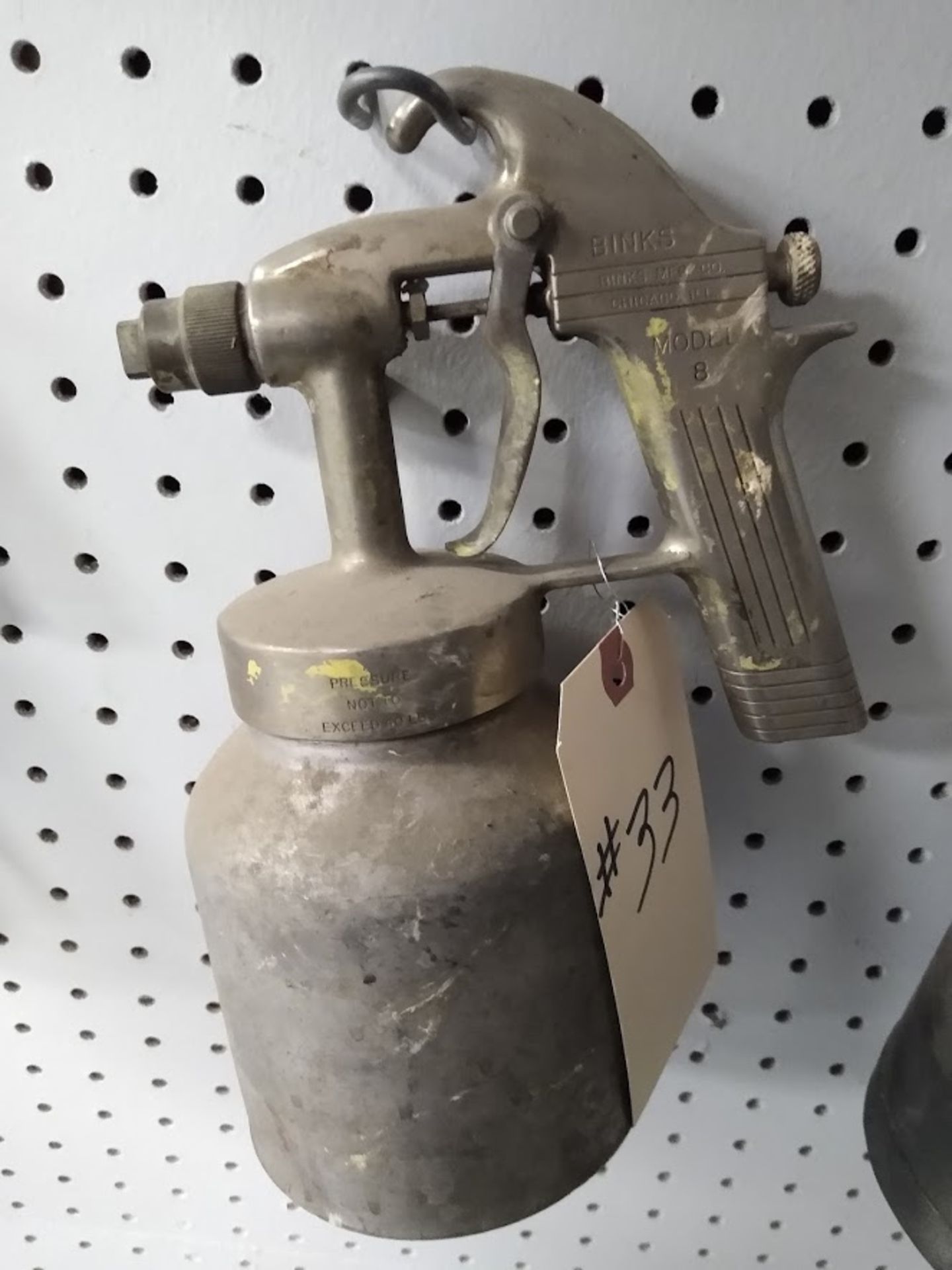 Binks Model 8 Spray Gun w/ Cup