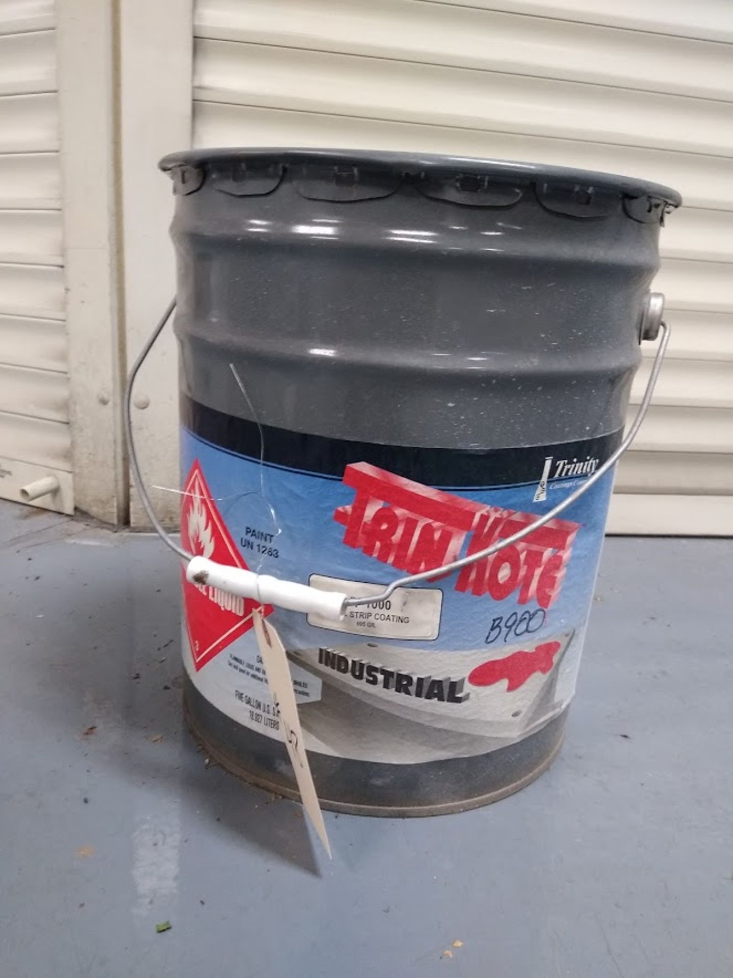 5 Gal Vinyl Strip Booth Coating White (Unopened)