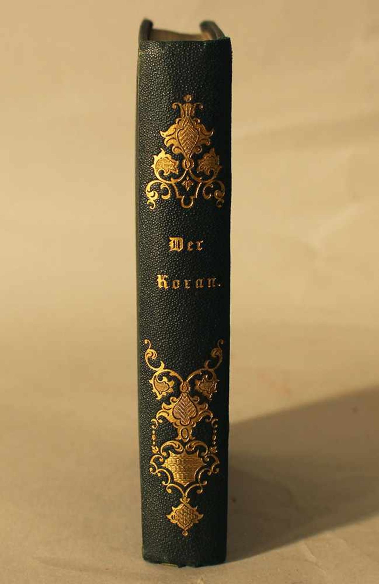 Der Koran, in German language, by Ullmann, 6. edition, Bielefeld 1872, hard-cover.15,5 x 10 cmDieses