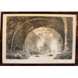 W. F. Gmeling, Rome 1795, Copper print on paper; framed, under glass.44x60cmDieses Los wird in einer