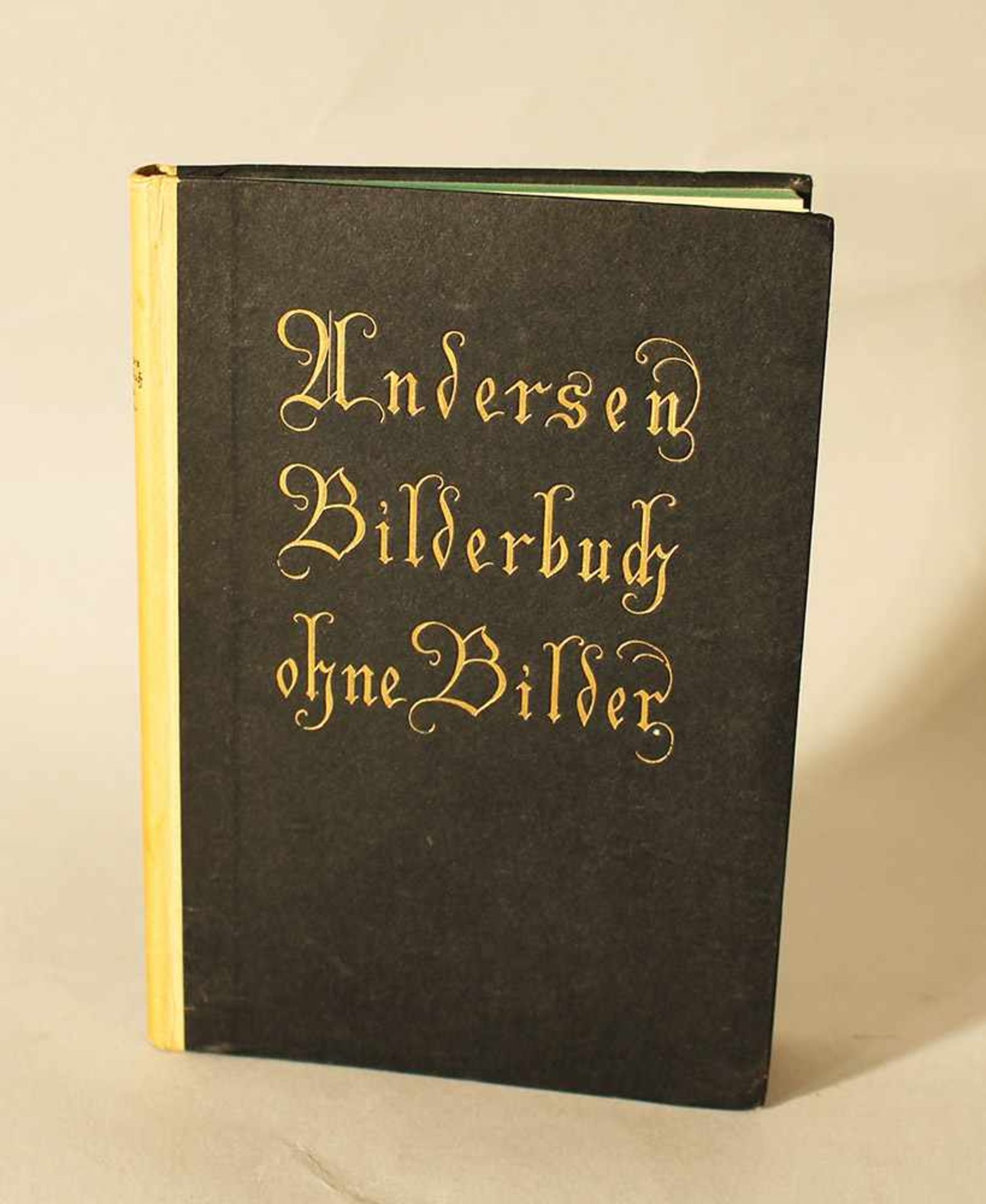 Hans Christian Andersen, Bilderbuch ohne Bilder, by Gustav Kiepenheuer, Weimar 1912, in hard-cover.