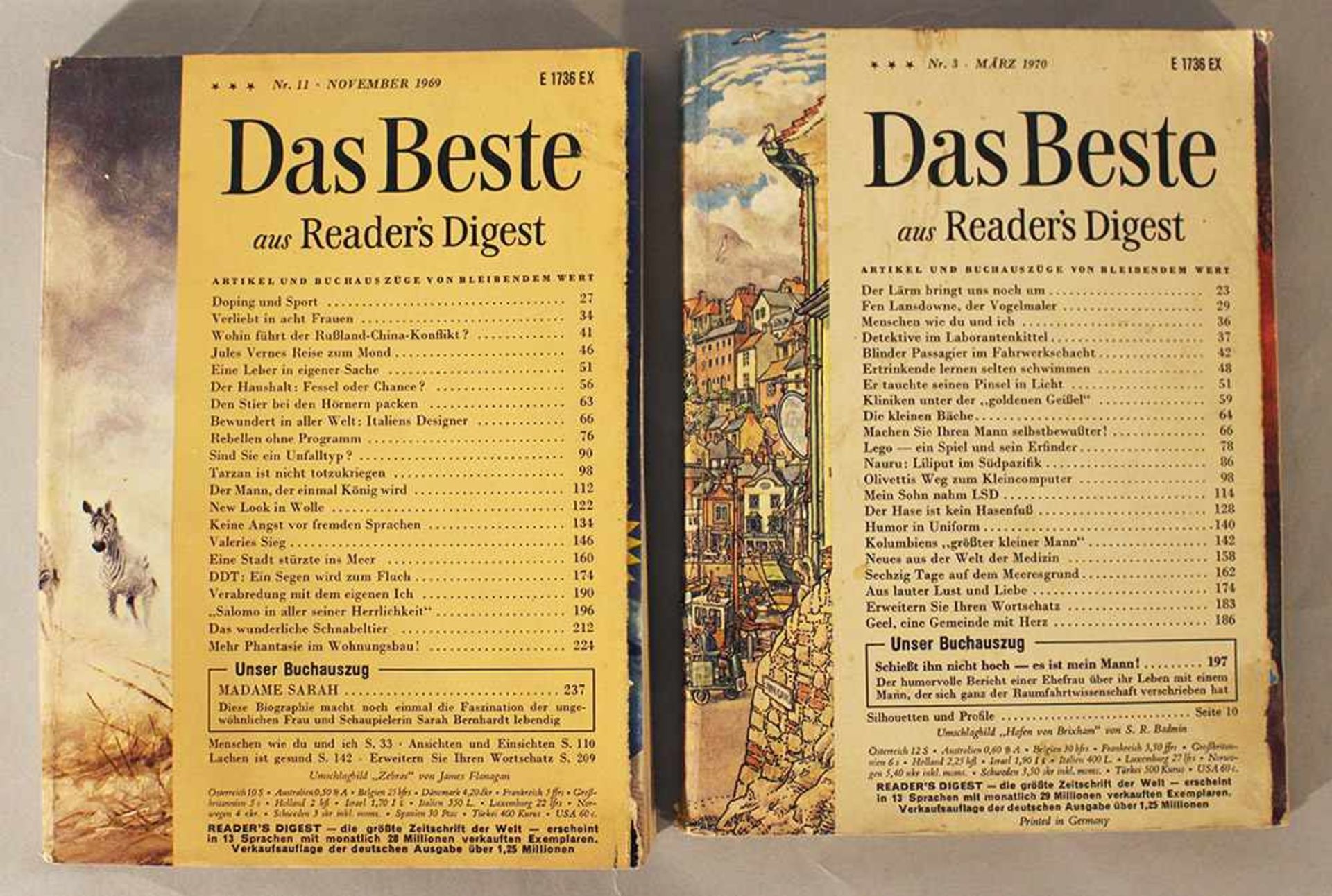 Readers Digest, six volumes in german language, from January 1976 / May 1965 / November 1966 / March - Bild 2 aus 3