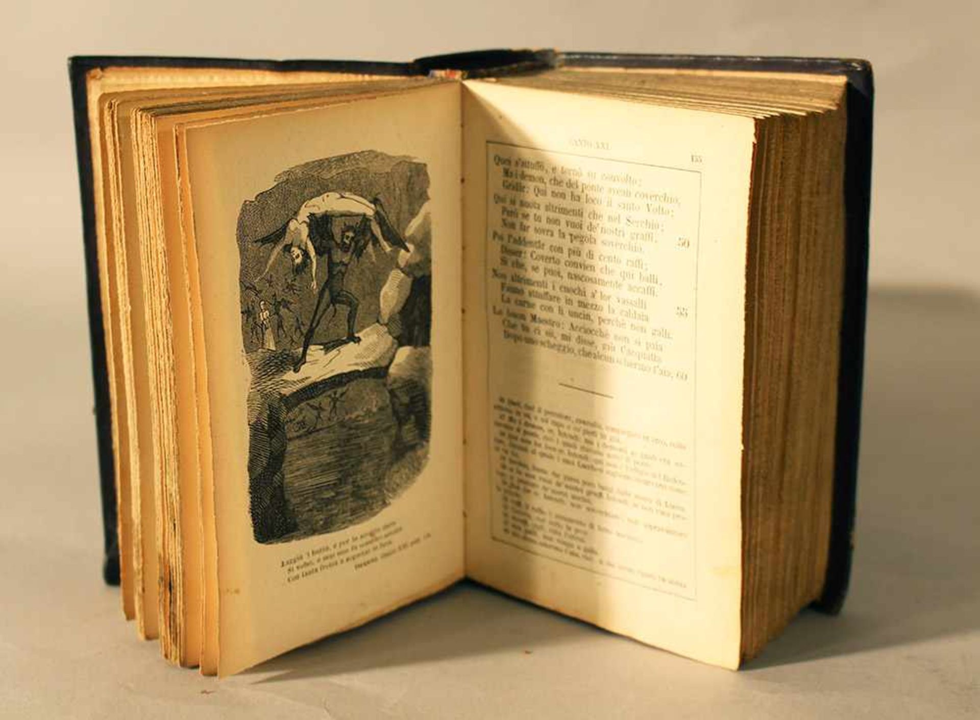 Dante Alighieri, La divina commedia, edited by Francesco Pagnoni, Milano, 19th Century.16 x 10 - Bild 3 aus 3