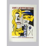 Roy Fox Lichtenstein (1923-1997), Exhibition Leo Castelli 1979, colour print on paper.