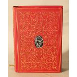 Johann Wolfgang von Goethe, Poems, by Grote Berlin 1901, in red and gilded hard-cover.18 x 13