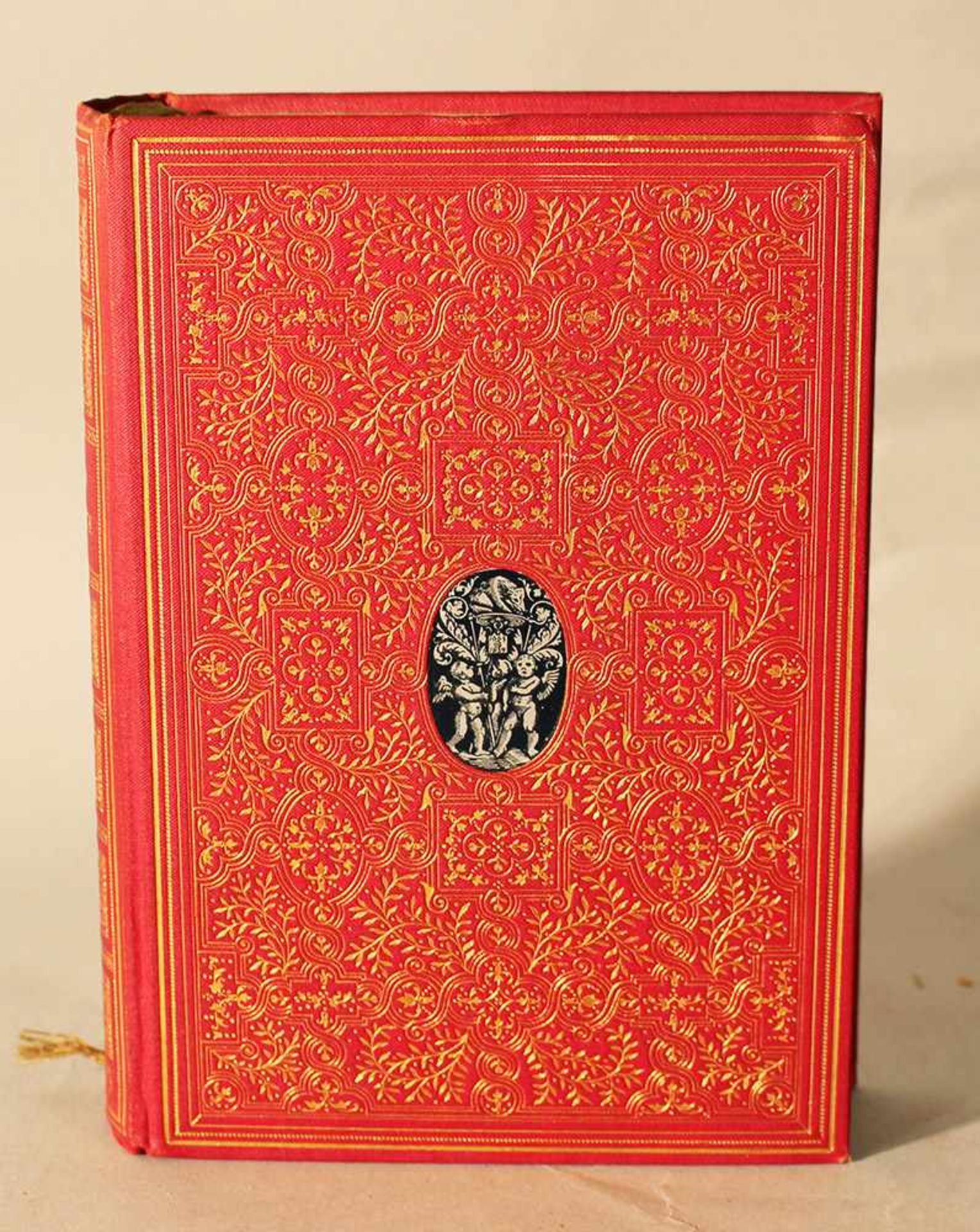 Johann Wolfgang von Goethe, Poems, by Grote Berlin 1901, in red and gilded hard-cover.18 x 13