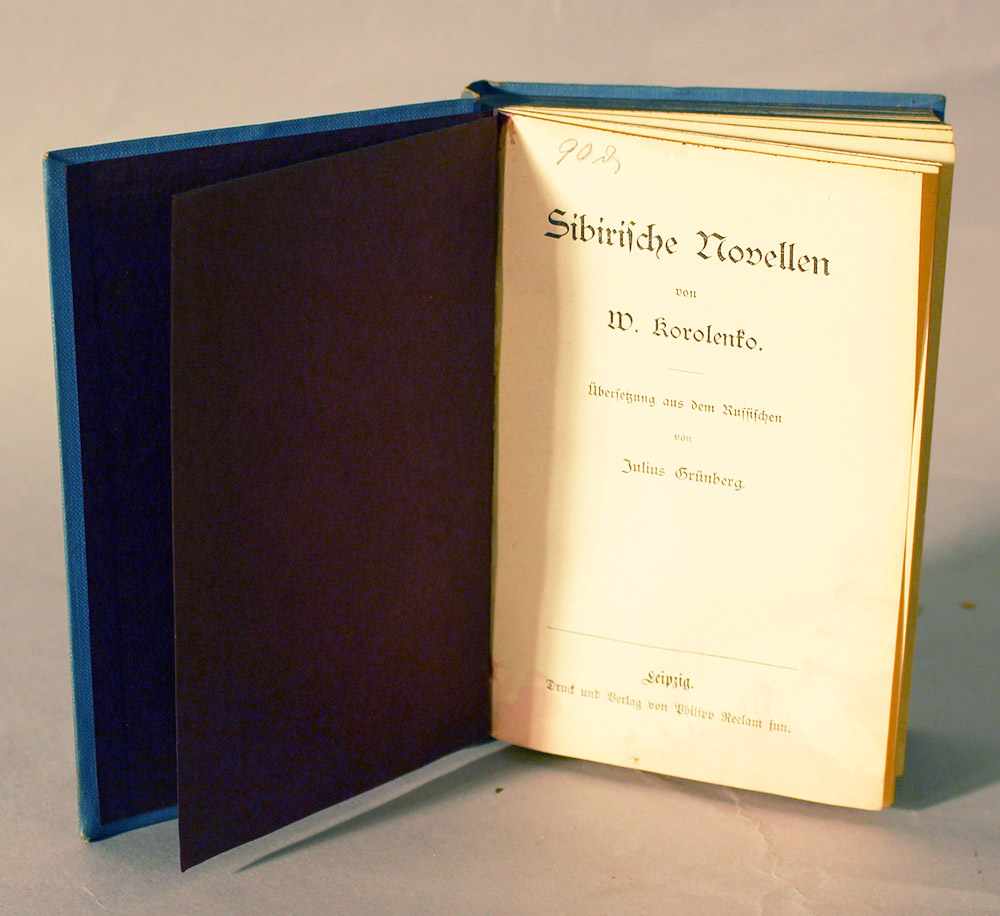 W. Korolenko Sibierische Novellen, by reklam Leipzig.14x10cmDieses Los wird in einer online- - Image 2 of 3