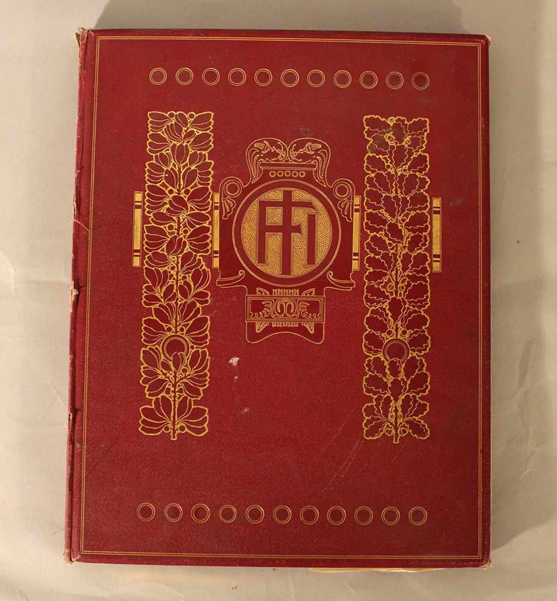 Viribus Unitis, by Max Herzig, with several illustrations, in luxury edition, with red gilded