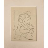 Henri Matisse (1869-1954)-graphic, on paper.22x16cmDieses Los wird in einer online-Auktion ohne