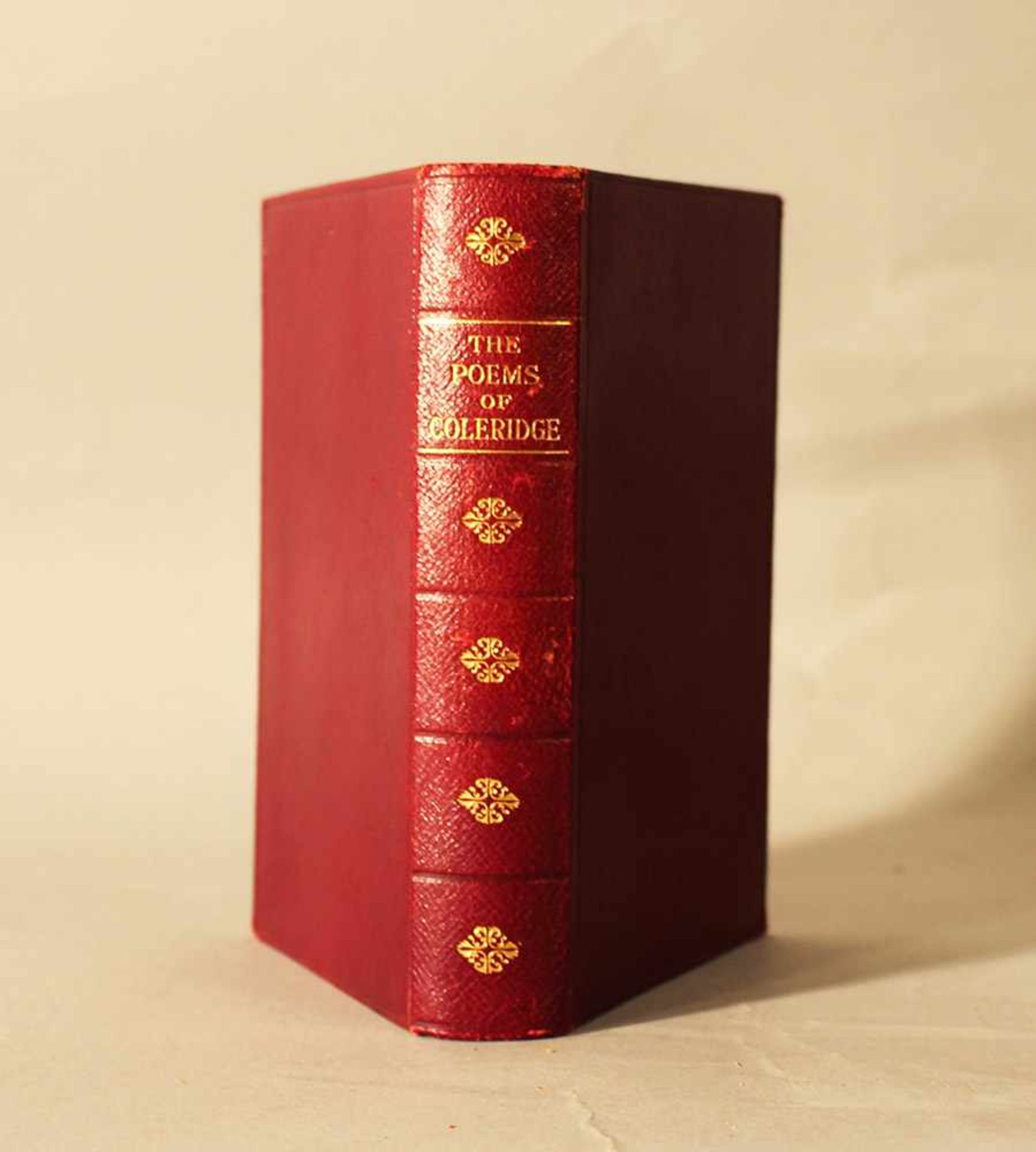 Samuel Tailor Coleridge, Poems, published by Frowed 1900.15 x 10 cmDieses Los wird in einer online-