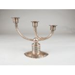 Art Deco silver Candelavra