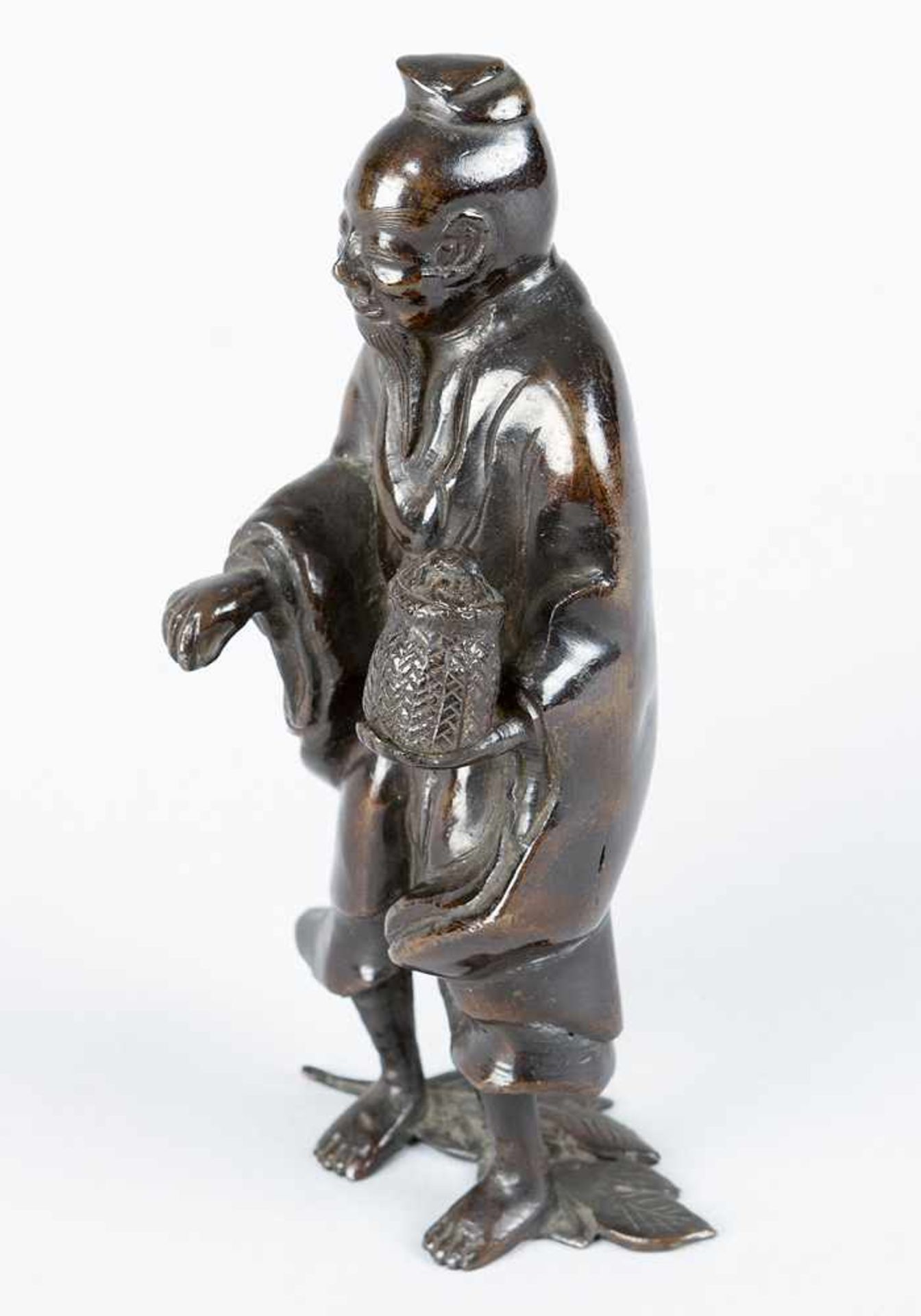 Asian bronze sculpture - Bild 2 aus 3