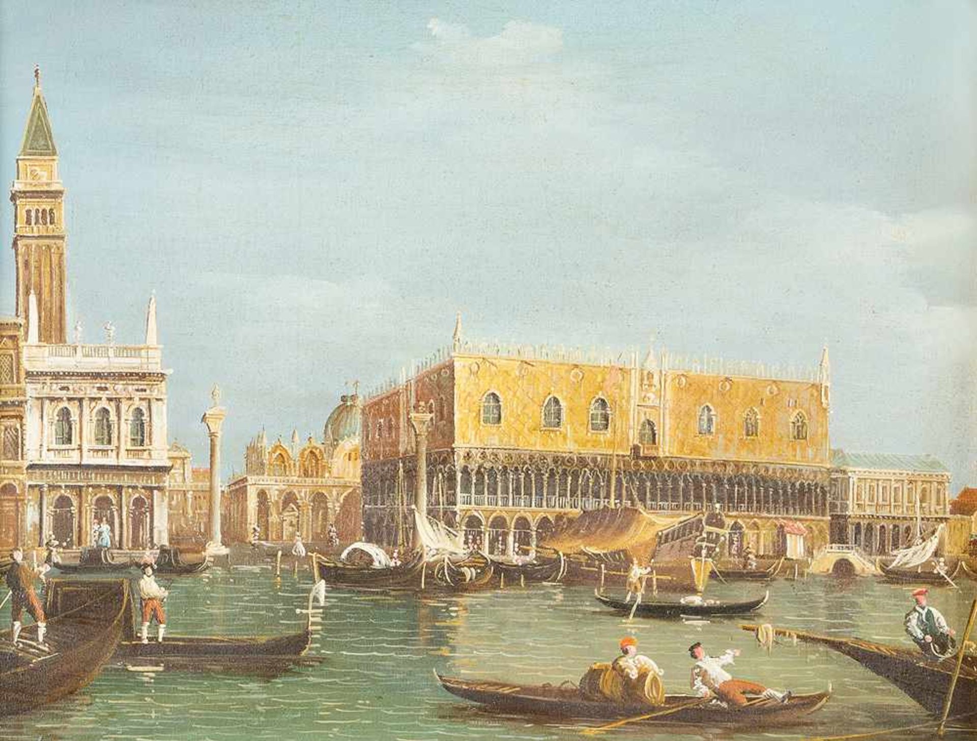 Giovanni Antonio Canal (aka. Canaletto) (1697- 1768)-follower - Image 2 of 3