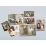Lot of ten old photographies