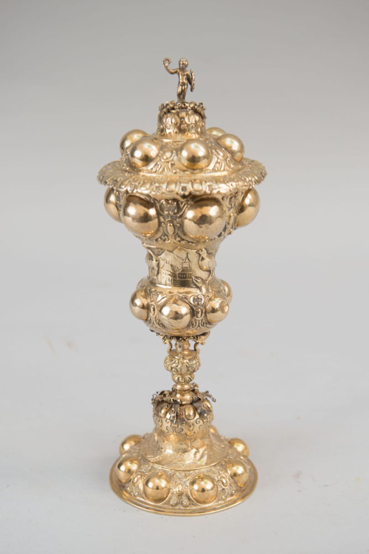 Augsburg Silver Akelei Goblet - Image 2 of 3