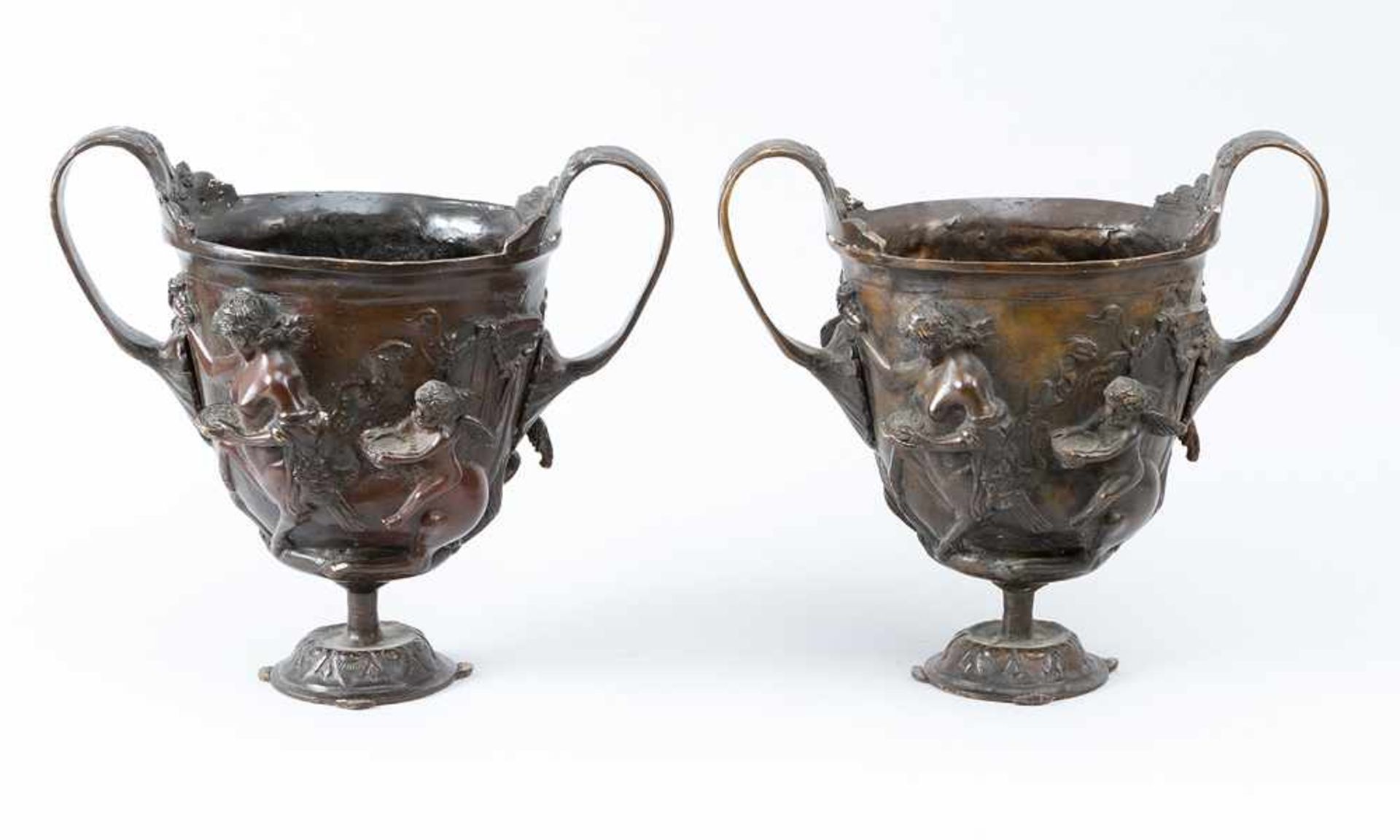 Pair of classical urns