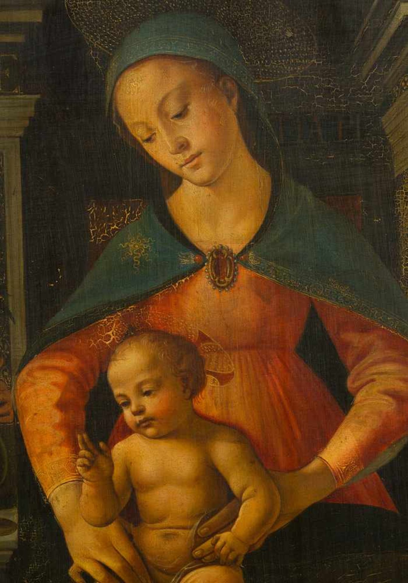 Bernardino di Betto di Biagio (1454-1513)-manner - Bild 3 aus 3