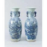 Pair of large Chinese vases