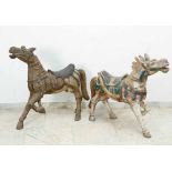 Pair of carousel horses