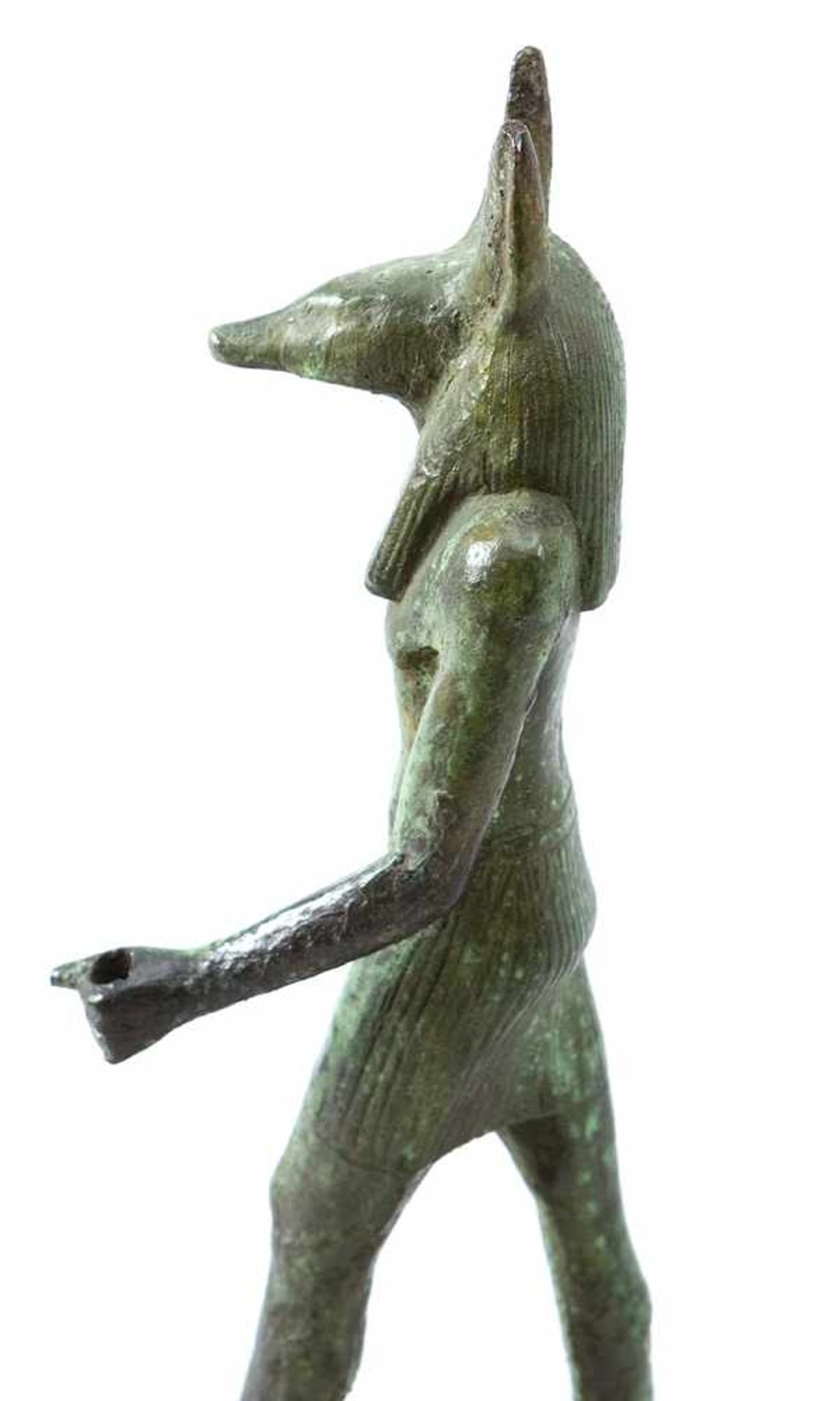 Egyptian bronze sculpture - Bild 3 aus 3