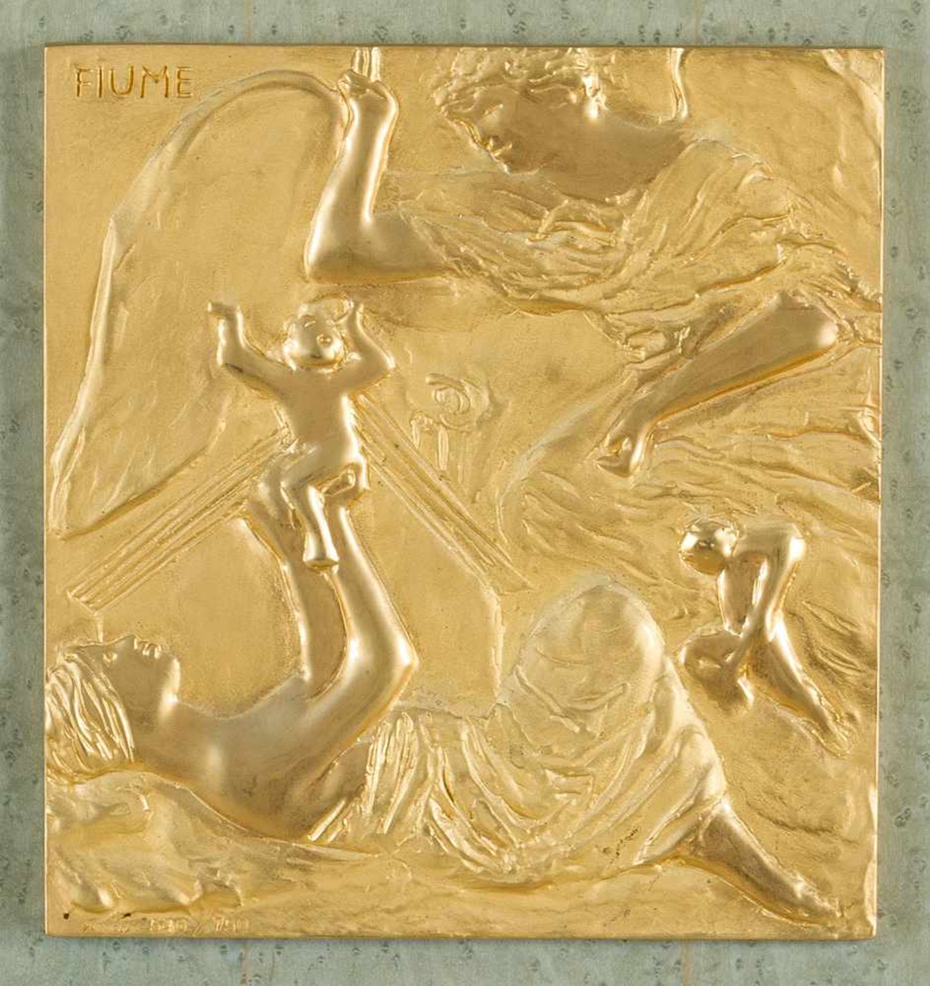 Bronze plaque - Bild 2 aus 3
