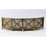 Jugendstil fireplace grill