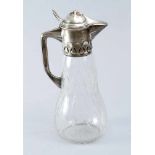 Jugendstil glass jug