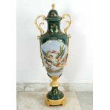 Large French porcelain vase