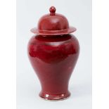Chinese oxblood vase