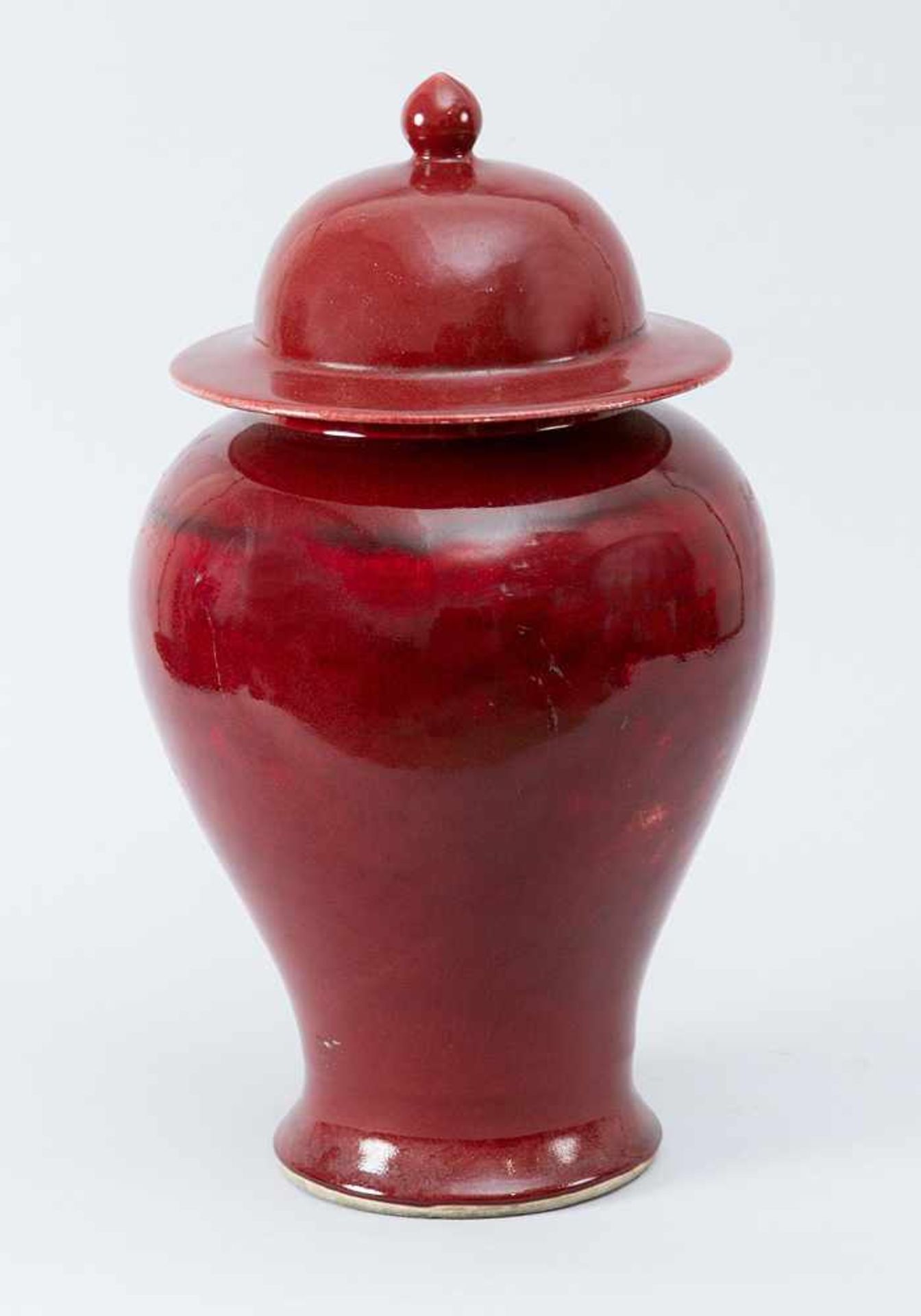 Chinese oxblood vase