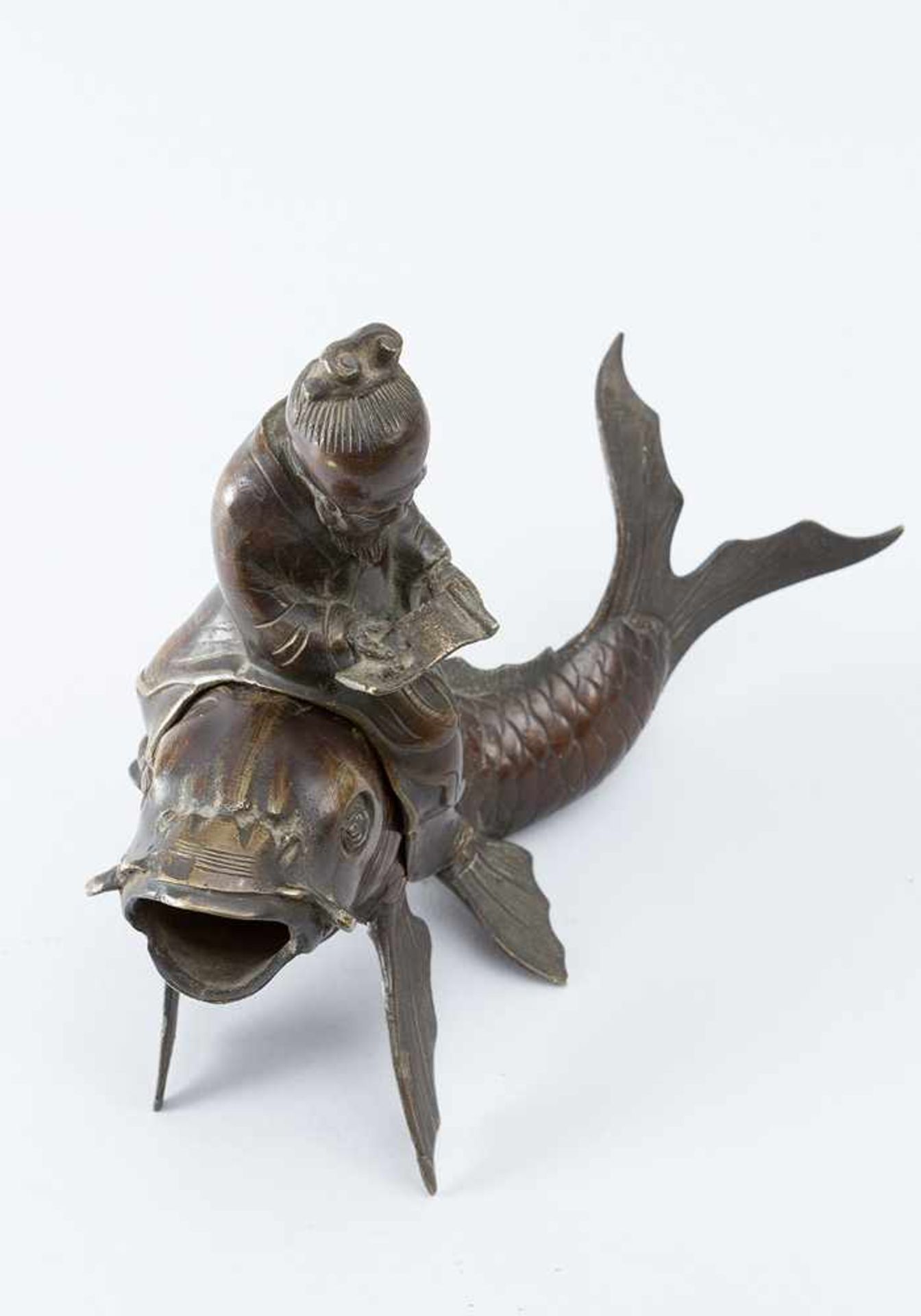 Chinese Bronze sculpture - Image 2 of 3