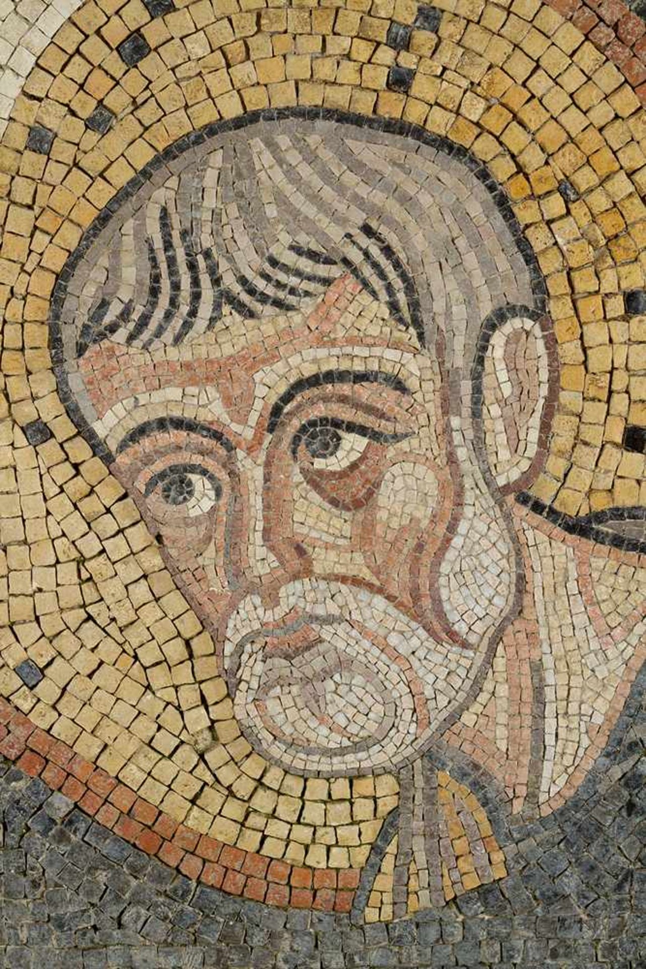 Romanesque mosaic panel - Image 3 of 3
