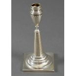 Classical silver candle stick