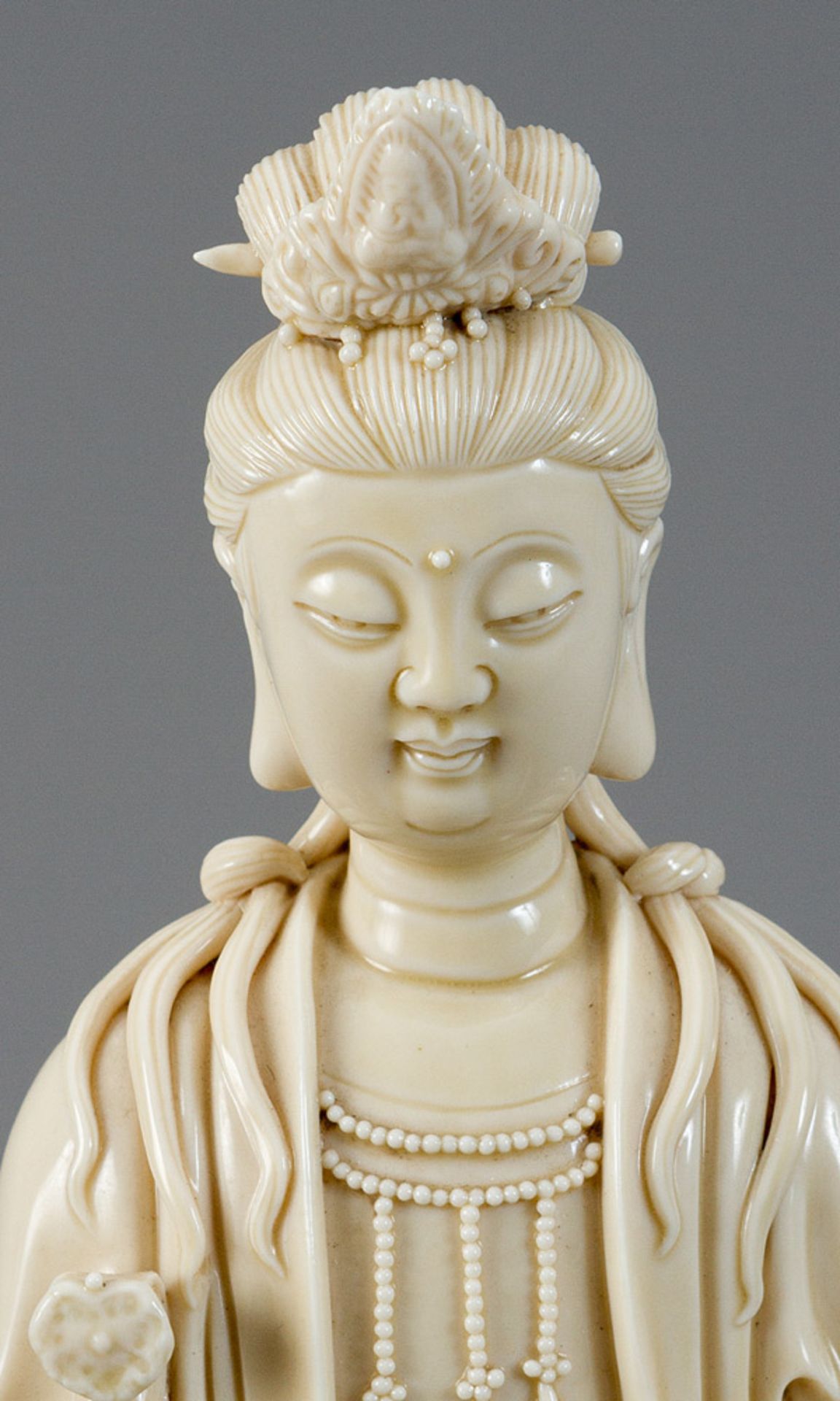 Blanc de Chine porcelain figure - Image 2 of 3