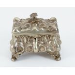 Vienna silver sugar box