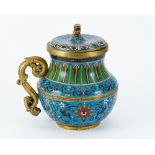 Chinese Cloisonne Pot