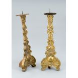 Pair of Austrian candle holders