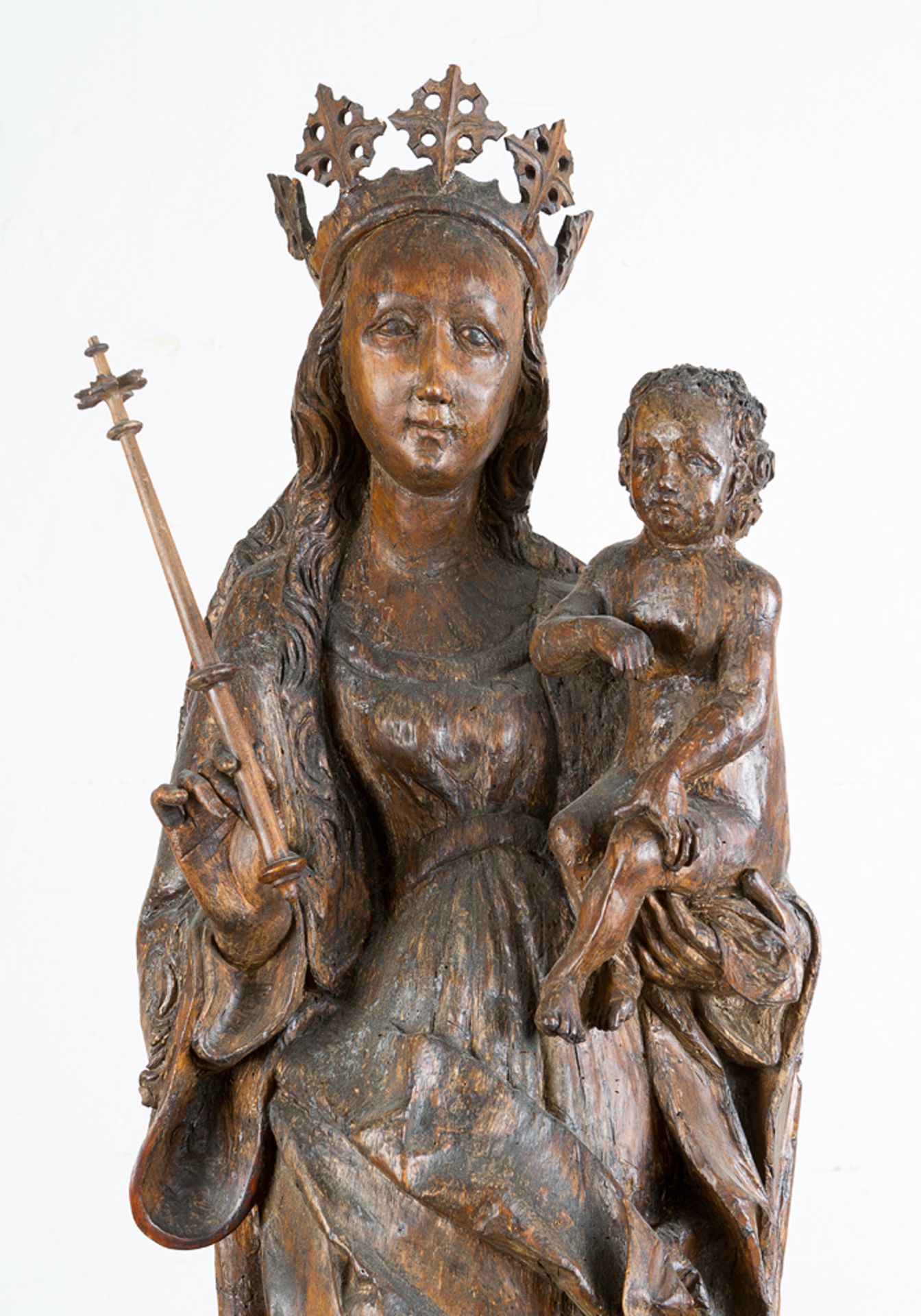 Late Gothic Madonna - Image 2 of 3