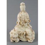 Blanc de Chine porcelain figure