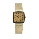 OMEGA MONTRE BRACELET EN OR 18 KT - VERS 1960