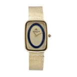 JAEGER LE COULTRE FANCY SQUARE JUMBO Ref. 9046, OR JAUNE - Vers 1970