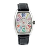 FRANCK MULLER COLOR DREAMS XL Ref. 785, 1SC, ACIER - VERS 2014