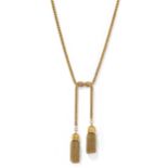 LONG COLLIER EN OR