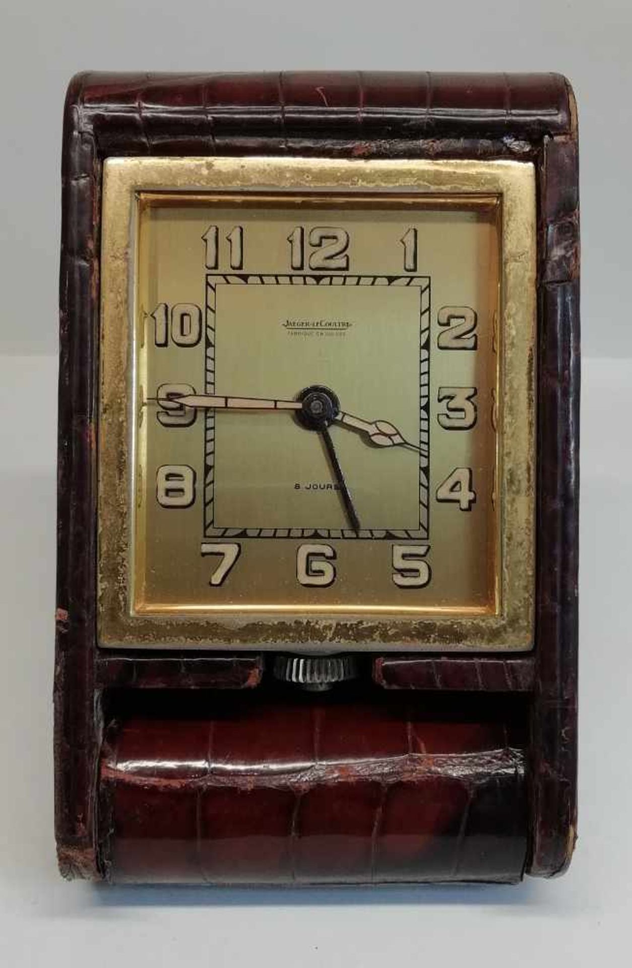 Reiseuhr "Jaeger LeCoultre"