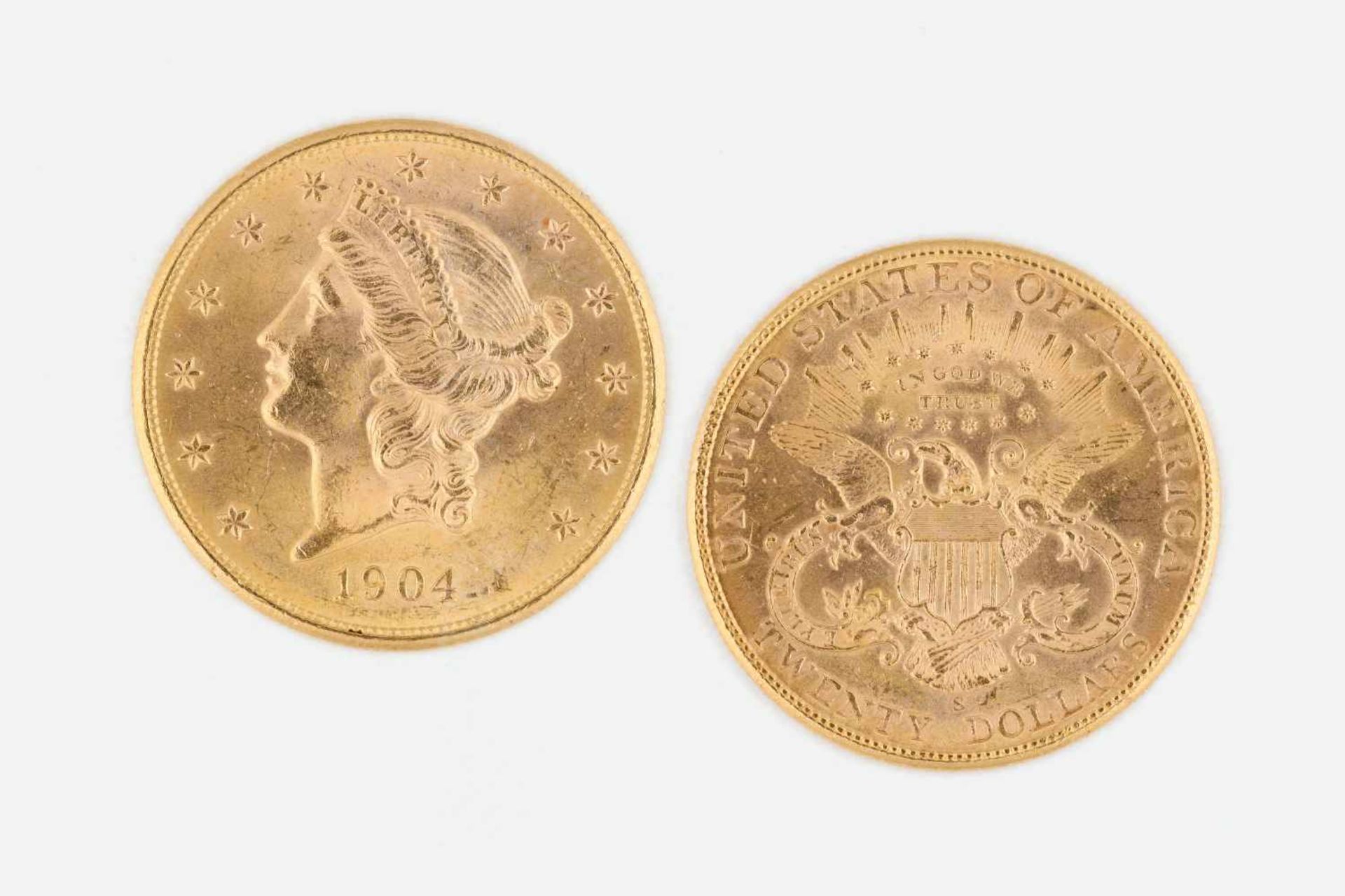 Goldmünze 20 Dollar